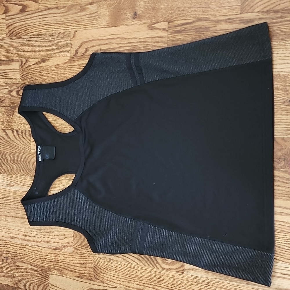 (XL) Guilty Soft Tank Workout Fitness Athleisure Athletic Activewear Gym Running